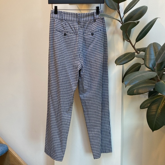 Madewell tapered leg checkered pant - Picture 4 of 6